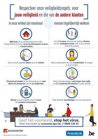 COVID-19 | Nog een veiligheidsaffiche nodig voor je zaak/heropening?